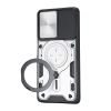 Чехол Full Protection JS Magnetic Xiaomi Redmi Note 12 Pro Plus Silvery