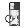 Чохол Full Protection JS Magnetic Xiaomi Redmi 13C 4G/Poco C65 Silvery