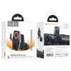 Холдер Hoco HW27 Traveler infrared RGB wireless fast charging car holder(center console) Black Metal Gray (HW27 )