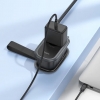 Мережевий фільтр Hoco NS7 Sharp 1 position(PD20W/1C2A) desktop socket(EU) Black