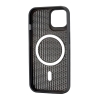 Чехол Silicone Cooling Сase with MagSafe iPhone 15 Black