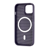Чехол Silicone Cooling Сase with MagSafe iPhone 15 Purple