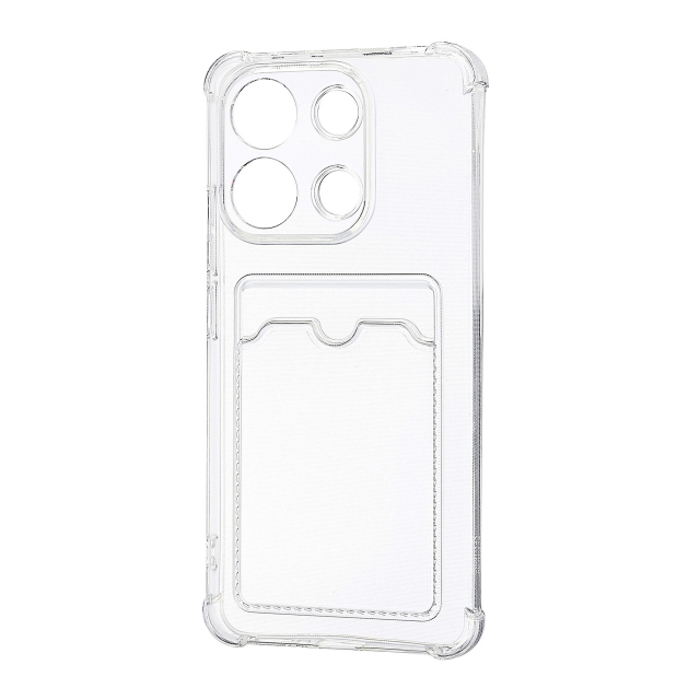 Чохол Clear Pocket Case Xiaomi Redmi Note 13 4G Прозорий