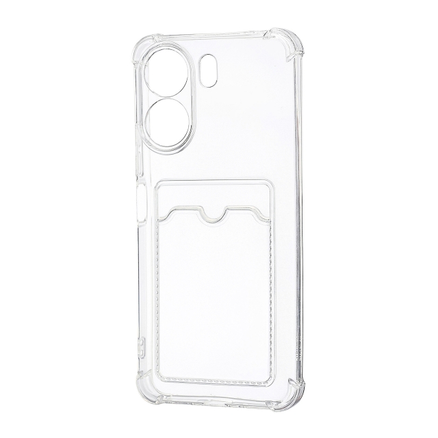 Чохол Clear Pocket Case Xiaomi Redmi 13С 4G/Poco C65 Прозорий
