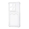 Чохол Clear Pocket Case Xiaomi Redmi Note 13 Pro 4G/Poco M6 Pro 4G Прозорий