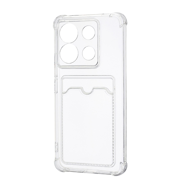 Чохол Clear Pocket Case Xiaomi Redmi Note 13 Pro 5G/Poco X6 Прозорий
