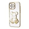 Чохол Shining Bear Case Protected Camera iPhone 16 Pro Max Gold