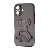 Чехол Shining Bear Case Protected Camera iPhone 16 Black