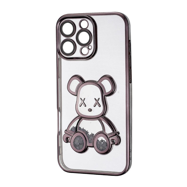 Чохол Shining Bear Case Protected Camera iPhone 16 Pro Max Black