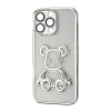 Чохол Shining Bear Case Protected Camera iPhone 16 Pro Max Silver