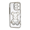 Чехол Shining Bear Case Protected Camera iPhone 16 Pro Silver