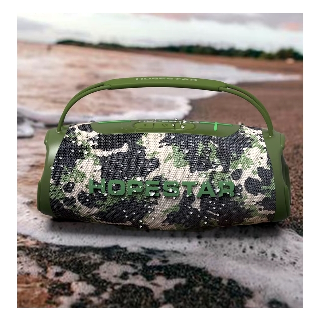 Портативна Bluetooth-колонка Hopestar H53 Army Green