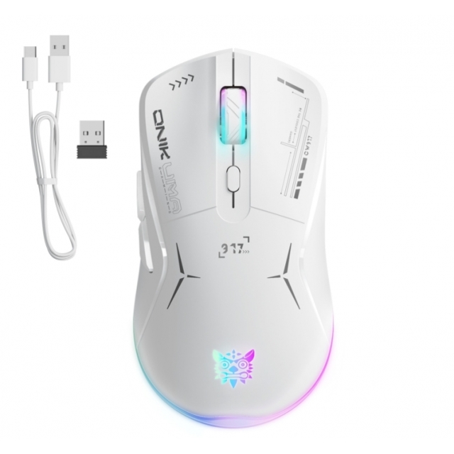 Компьютерная мышь Onikuma CW917 (Wired/2,4G) White