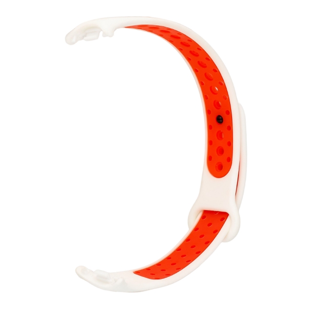 Ремешок Nike Sport Mi Band 8 White Red