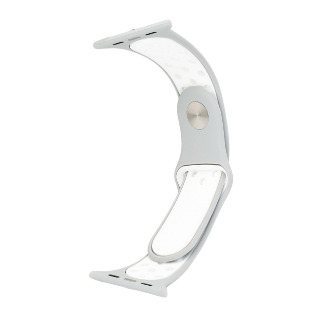 Ремешок Nike Sport Apple Watch 42/44/45/46/49 mm Gray/White S