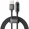 Кабель McDodo LED Display USB-A to Lightning Data Cable 1.2m Black (CA-5250)