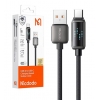 Кабель McDodo LED Display USB-A to USB-C 6A Data Cable 1.2m Black (CA-2350)