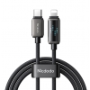 Кабель McDodo LED Display USB-C to Lightning 36W Data Cable 1.2m Black (CA-2630)