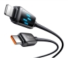 Кабель McDodo LED Display USB-C to Lightning 36W Data Cable 1.2m Black (CA-2630)