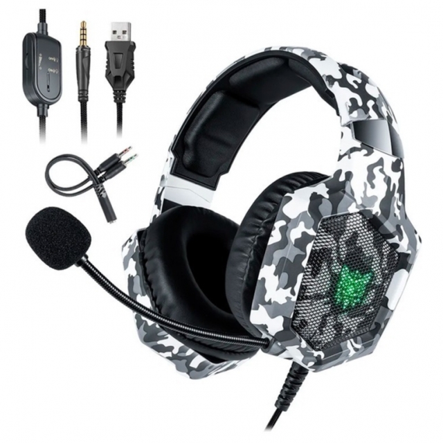 Наушники Onikuma K8 Camouflage White