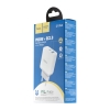 СЗУ Hoco C105A Stage dual port PD20W+QC3.0 charger (EU) White (C105A)