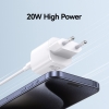 МЗП USAMS CC248 20W GaN Fast Charger (EU) White