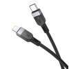 Кабель Hoco X109 Energy PD silicone charging data cable iP(L-2M) Black