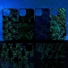 Чохол Lum Neon (світяться у темряві) iPhone 14 Pro Marble White