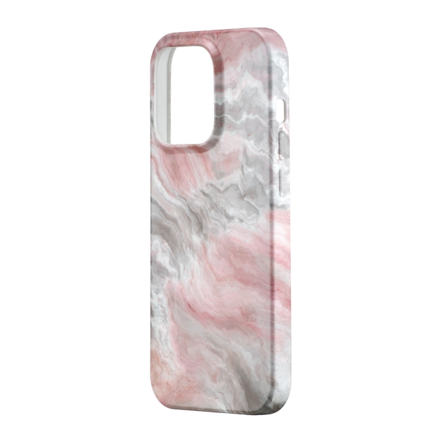 Чохол Lum Neon (світяться у темряві) iPhone 14 Pro Marble Pink