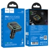 FM-трансмітер Hoco E85 Tiger PD20W+QC3.0 car BT FM transmitter Black
