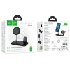 БЗУ Hoco CQ12 Joyfull 3-in-1 wireless fast charger Black (CQ12)