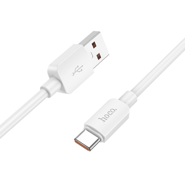 Кабель Hoco X96 Hyper 100W charging data cable Type-C White