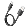 Кабель Hoco X96 Hyper 27W charging data cable Type-C(L-0.25M) Black (X96)