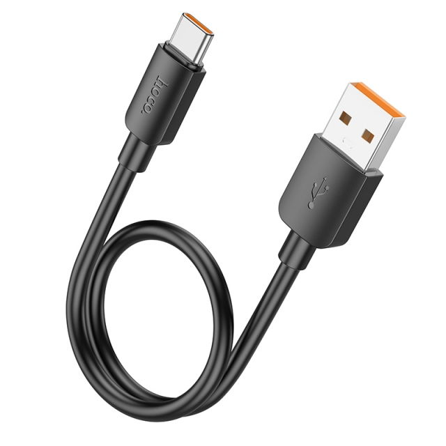 Кабель Hoco X96 Hyper 100W charging data cable Type-C(L-0.25M) Black (X96)