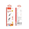 Кабель Hoco X108 Benefit silicone charging data cable iP White