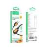 Кабель Hoco X108 Benefit silicone charging data cable Micro Black