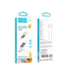 Кабель Hoco X108 Benefit silicone charging data cable Type-C White (X108)
