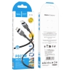 Кабель Hoco X109 Energy PD silicone charging data cable iP Black (X109)