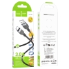 Кабель Hoco X109 Energy silicone charging data cable Type-C Black (X109)