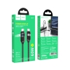 Кабель Hoco U137 Line 60W charging data cable with display Type-C to Type-C Black (U137)