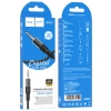 Кабель Hoco UPA27 Spirit transparent AUX audio cable Black
