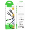 Кабель Hoco X109 Energy silicone charging data cable Type-C(L-3M) Black (X109)