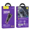 АЗУ Hoco Z52 Spacious PD38W(1C1A) car charger Black (Z52)