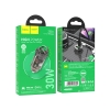 АЗУ Hoco Z53A Vision PD30W+QC3.0 car charger Black (Z53A)