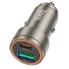 АЗП Hoco Z57A Glorious PD30W+QC3.0 car charger Black