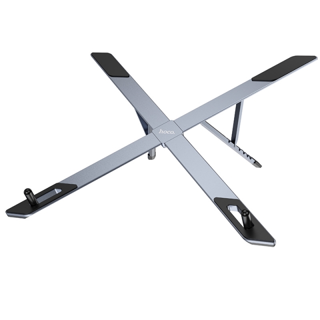 Підставка для ноутбука Hoco HD9 Action metal folding notebook holder Black