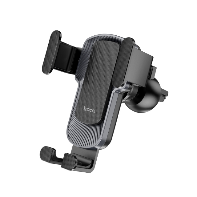 Холдер Hoco CA103 vertical and horizontal air outlet gravity car holder Black with gray (CA103)