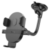 Холдер Hoco H20 Mighty one-button car holder(windshield) Black (H20)