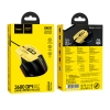 Комп'ютерна миша Hoco GM31 Overlord luminous gaming wired mouse Black with yellow