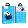 Комп'ютерна миша Hoco GM31 Overlord luminous gaming wired mouse White with blue